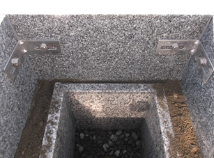 【石工事】四ツ石施工