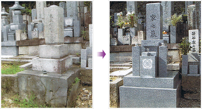 お墓のリフォーム